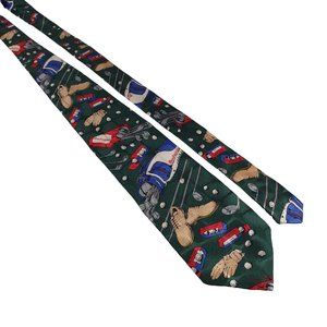 Budweiser Golf Anheuser Busch 1999 Mens Necktie Tie Accessory Work Office Gift